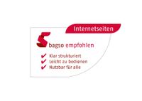 Logo der BAGSO-Verbraucherempfehlung Internetseiten